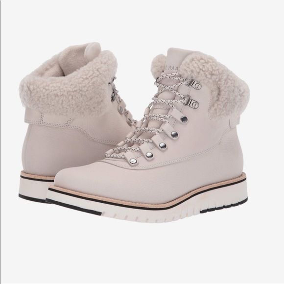 Cole Haan Shoes - Cole Haan Zerogrand Explorer Hiker Boots in Pumice Stone Nubuck 9